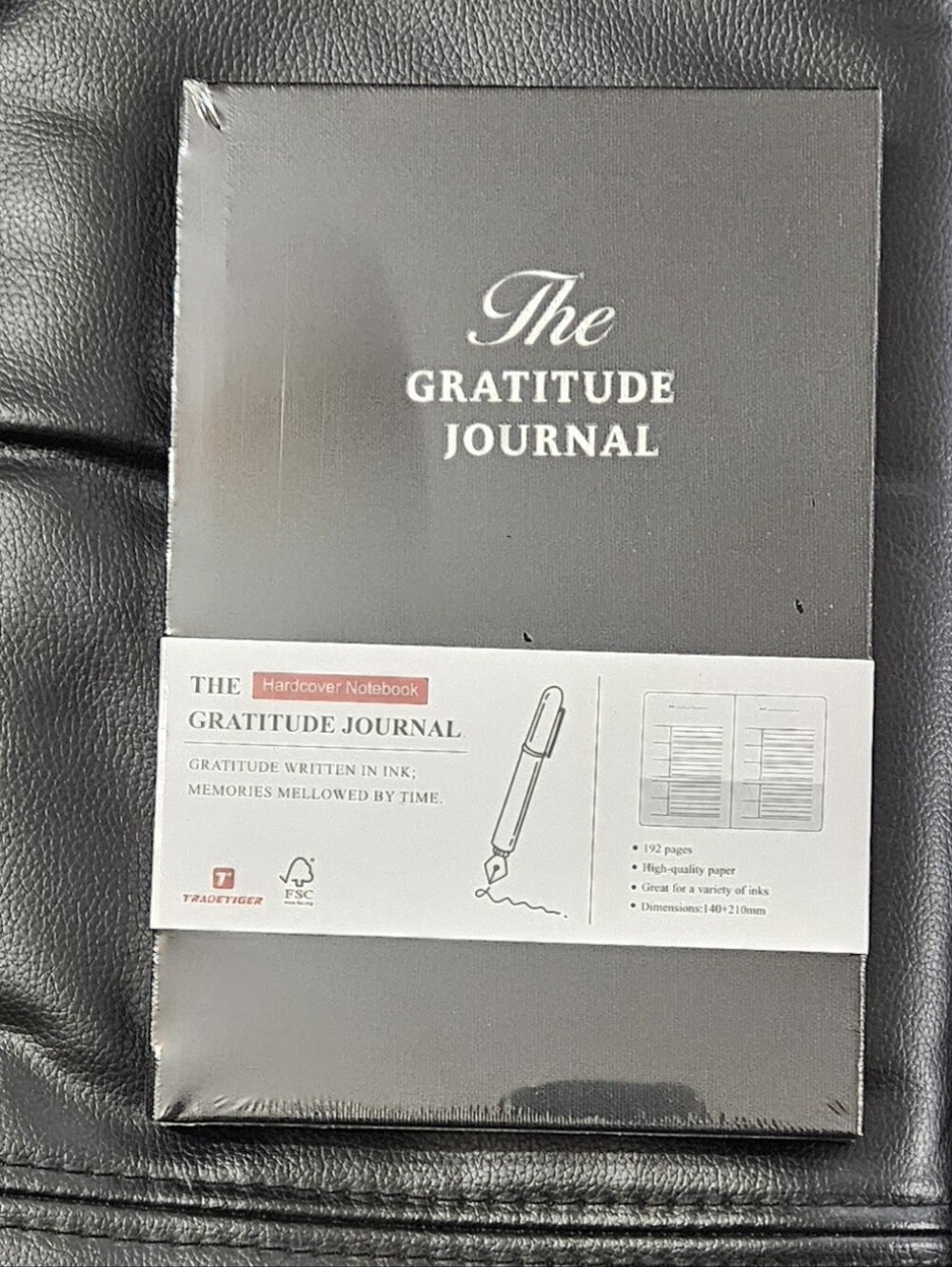 The Gratitude Journal Hardcover Notebook